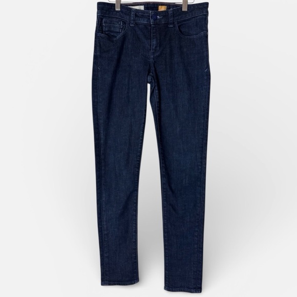 Pilcro Denim - Pilcro Anthropologie Stet fit Dark Blue Denim Jeans Skinny Size 27